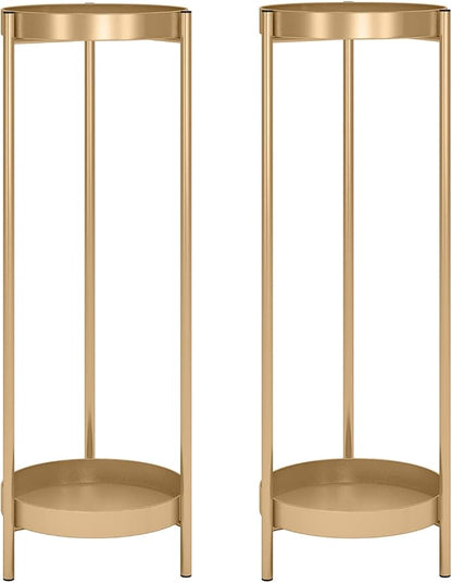 2 Tier Metal Flower Plants Holder by Fashionoda