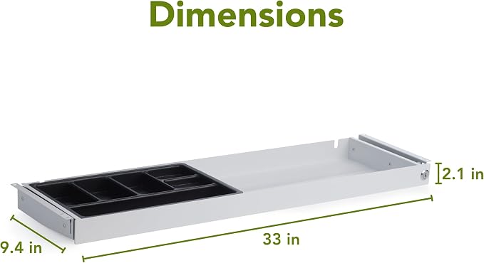 PERFECT POSTURE Under Desk Storage Drawer - Image 2