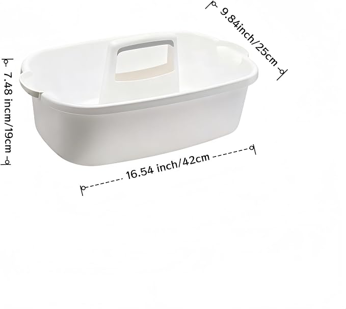 2 Pack Large Cleaning Caddy Portable Shower Basket Supply Organizer - Image 2
