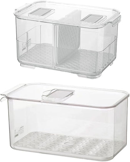 SANNO Fridge Produce Saver Stackable Refrigerator Organizer Keeper by SANNO