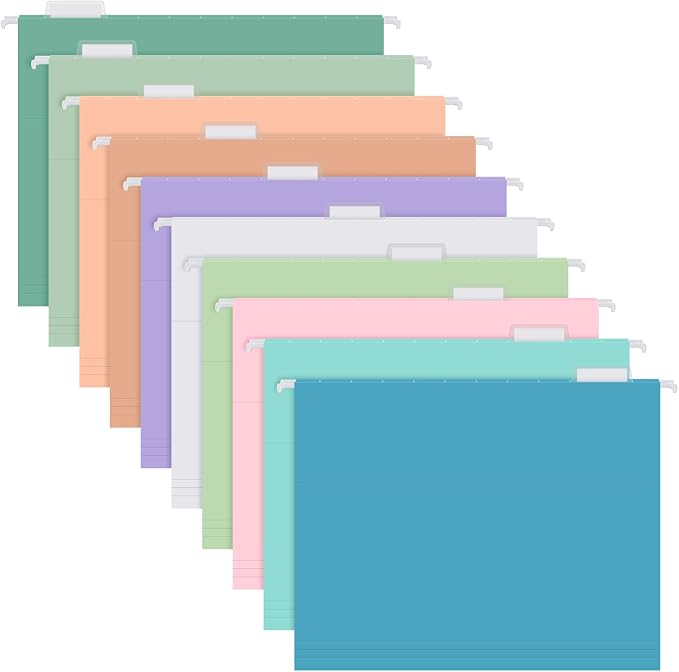10 Pack Hanging File Folders, Letter Size - Image 7