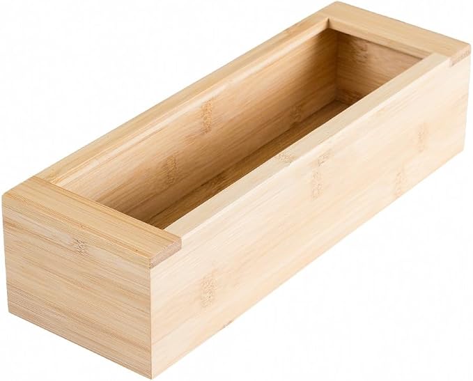 Lipper International Bamboo Storage Bag Organizer Holder and Dispenser by LipperInternational