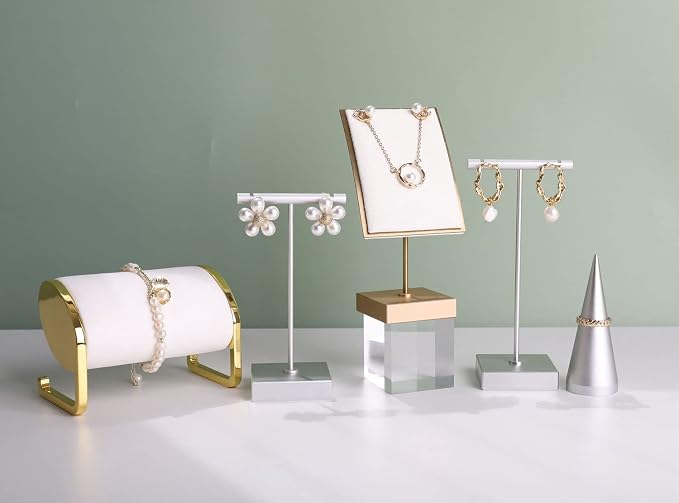 GemeShou 2pcs metal earring holder, mini hangers - Image 5