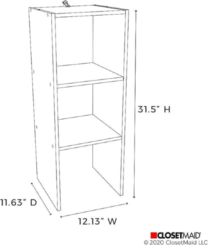 ClosetMaid 8953 Stackable Vertical Organizer, 31.5" H x 12.01" W x 11.61" D - Image 3