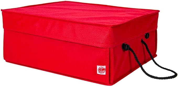 Santa's Bags Ribbons Storage Box, Ribbon Dispenser Slot - Image 4