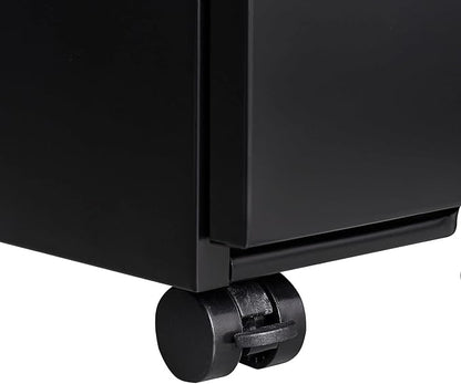3-Drawer Lockable Mobile File Cabinet – Metal A4/Letter/Legal Size Storage - Image 7