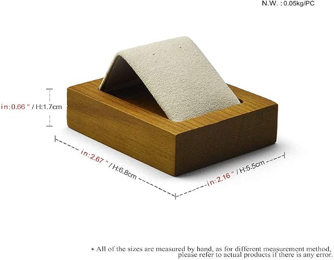 Jewelry Tray Solid Wood Display Stand Earrings Jewelry Earrings Display Tray - Image 4