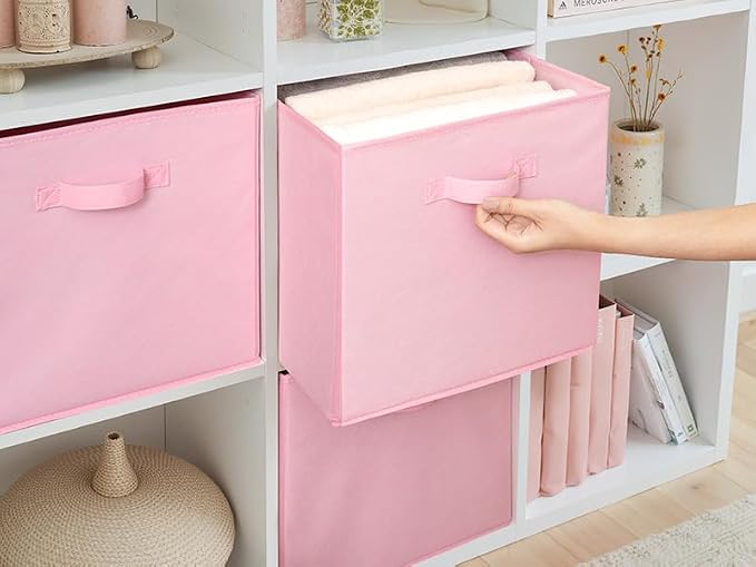 Cupic Cupid 13x13 Storage Cubes, 6 Pack Open Storage Bins - Image 6