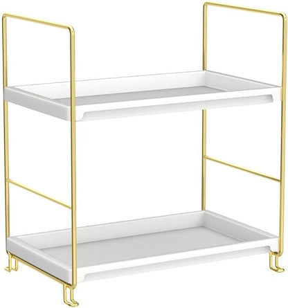 FSyueyun 2-Tier Bathroom Countertop Organizer, Tool-Less Installation Premium - Image 4