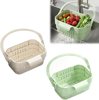 Foldable Kitchen Sink Strainer, Hanging Sink Drain Basket by Unknown