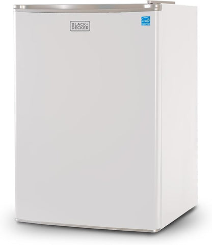 BLACK+DECKER 2.5 Cu. Ft. Compact Refrigerator, ENERGY STAR Certified, Single by BLACKDECKER