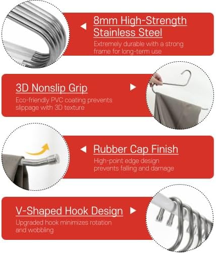 OLG 8mm Stainless Pants Hanger - Image 9