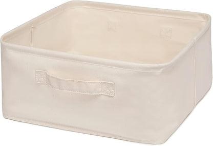 Decorative Basket Rectangular Fabric Storage Bin Organizer Basket by YONBEN