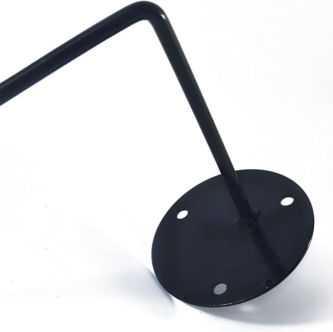 TIHOOD 6PCS Motorcycle Helmet Rack, Metal Helmet Hanger, Wall Mounted Helmet - Image 3
