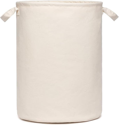 Foldable Storage Bins with Lids Cotton Canvas Rectangular Storage Box Ideal - Image 9