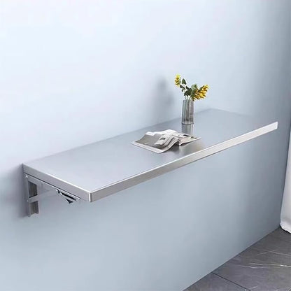 304 stainless steel folding table, wall-mounted folding table, kitchen storage by Pllrbvshs