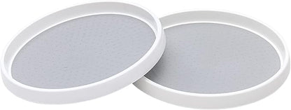 2-Pack 12-Inch Lazy-Susans Turntable-Organizer Cabinet-Collection by Roninkier