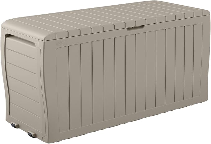 Keter Marvel Plus 71 Gallon Resin Outdoor Storage Box by Unknown