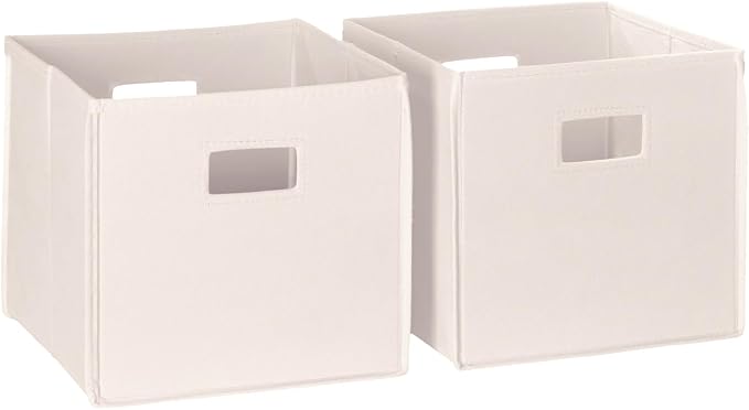 RiverRidge Kids 2pc Fabric Collapsible Storage Cube Organizers by RiverRidgeHome