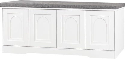 DINZI LVJ Shoe Bench, Entryway Storage Bench by DINZILVJ