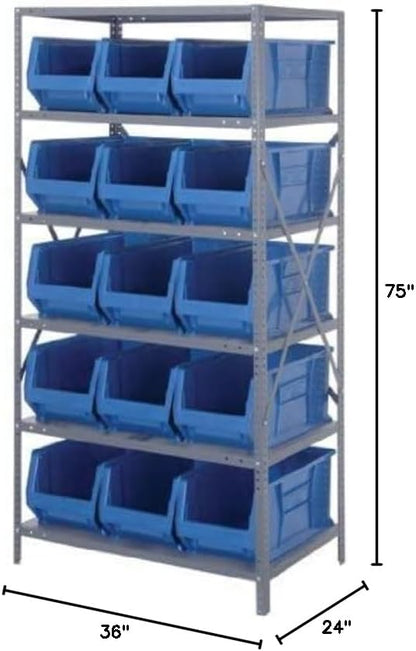 Quantum 2475-953BL HULK Shelving Systems - Image 2