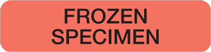 Doctor Stuff Frozen Specimen Labels by DoctorStuff