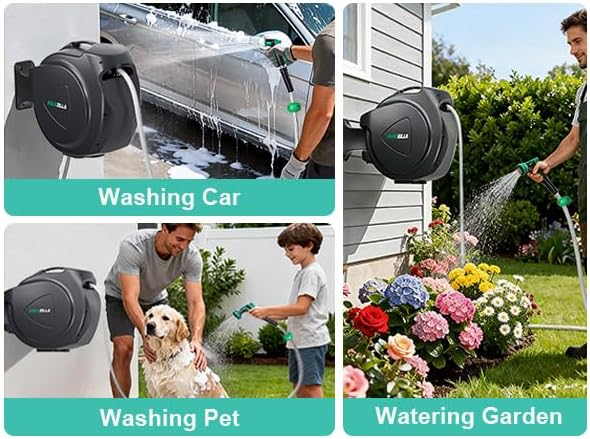 Retractable Garden Hose Reel - Image 7