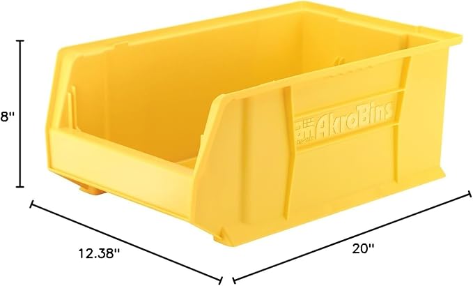 Akro-Mils 30281 Super-Size AkroBins Plastic Storage Bins, Space-Saving - Image 11