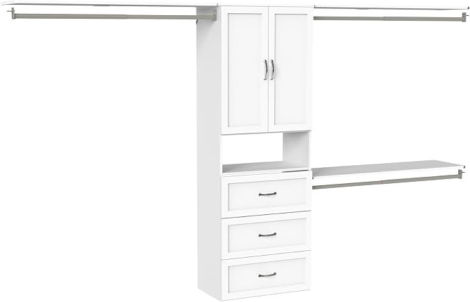 ClosetMaid SuiteSymphony Hanging Closet Kit Includes Tower, Closet Rods by Unknown