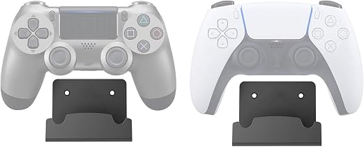 Gadget Gear Wall Mount made for PS5 / PS4 Controller, Custom Design, Screw-Free by Gadget+Gear