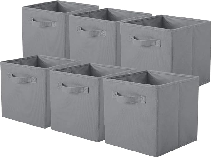 ShellKingdom Storage Bins, Foldable Fabric Storage Cubes And Cloth Organizer by ShellKingdom