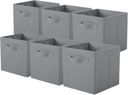 ShellKingdom Storage Bins, Foldable Fabric Storage Cubes And Cloth Organizer by ShellKingdom