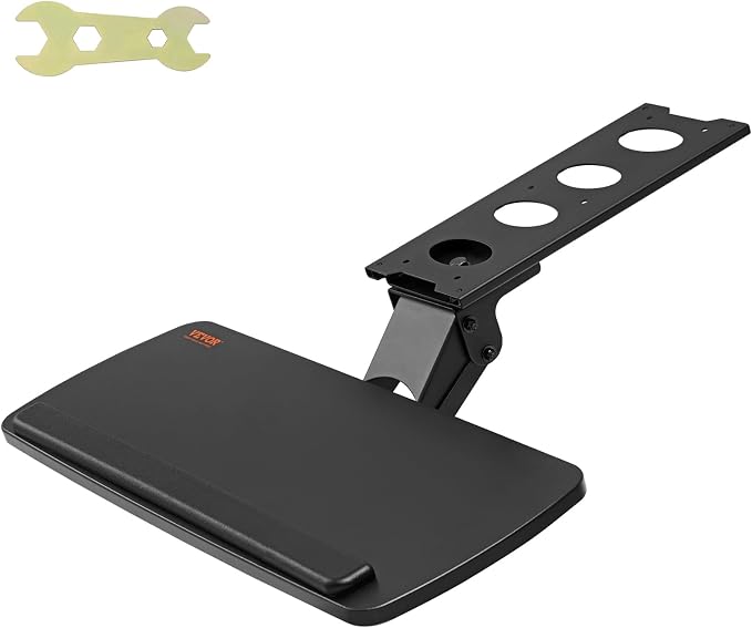 VEVOR Under-Desk Keyboard Tray, Adjustable - Image 9