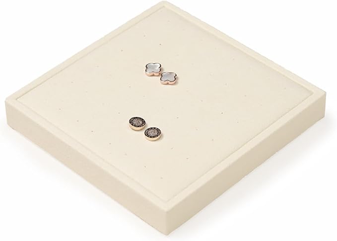 Oirlv Microfiber Jewelry Stud Earring tray Display Tray Earring Display - Image 6