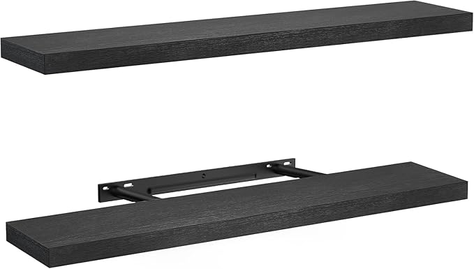 AMADA HOMEFURNISHING Floating Shelves Wall Mounted, 32 x 7 Inch Wall Shelves by AMADAHOMEFURNISHING