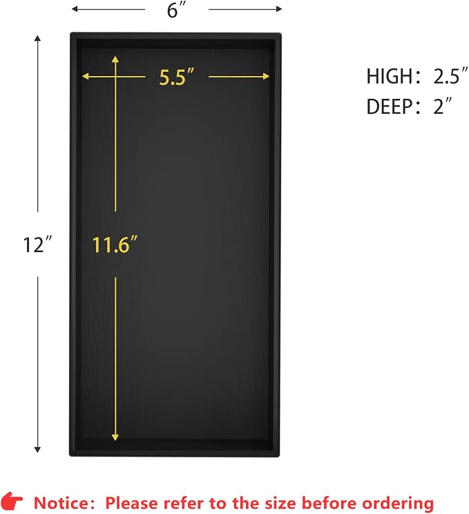 Black Bamboo Drawer Organizer - Image 6