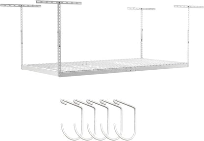 SafeRacks 4x8 Overhead Garage Storage Rack Heavy Duty by SafeRacks