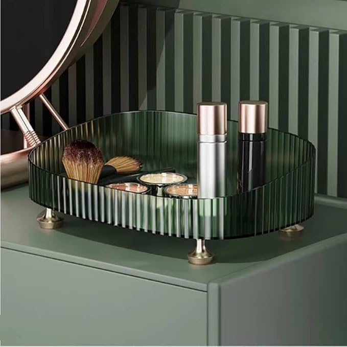 CESTATIVO Makeup Perfume Organizer, Bathroom Vanity Tray, Decorative Dresser - Image 5