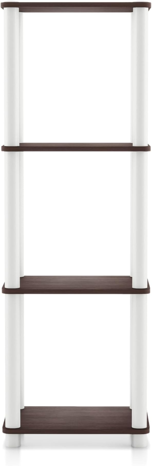 Homes: Inside + Out Apexa Modern 4-Tier Narrow Shelving Units, Collectibles - Image 11