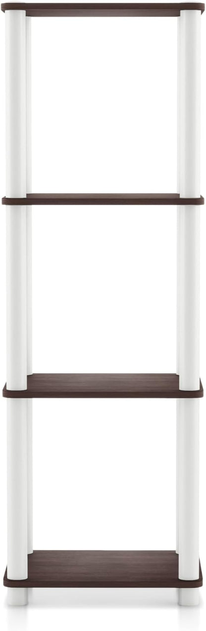 Homes: Inside + Out Apexa Modern 4-Tier Narrow Shelving Units, Collectibles - Image 11