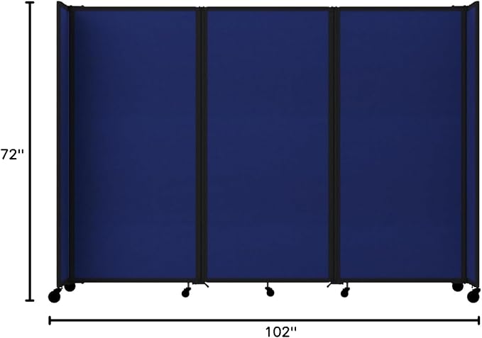 Versare Room Divider 360 Portable Wall Partition | Folding Panels | Large - Image 8