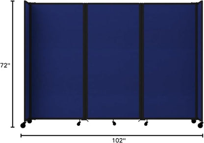 Versare Room Divider 360 Portable Wall Partition | Folding Panels | Large - Image 8