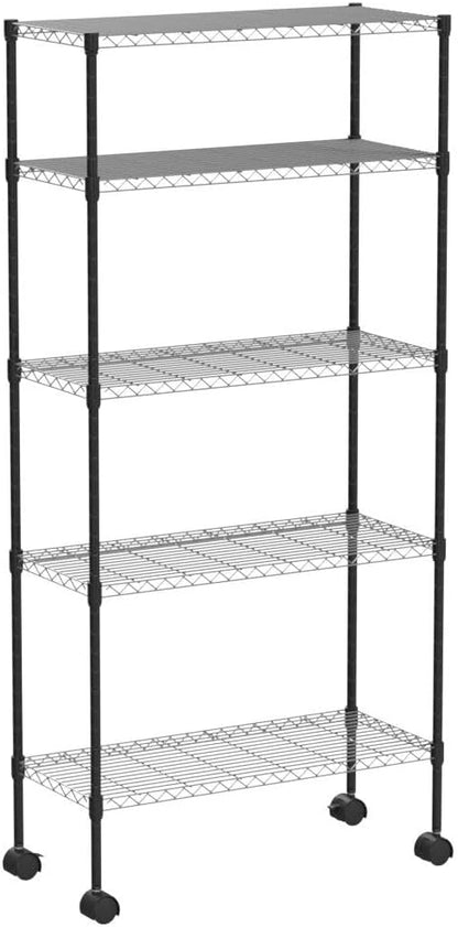 30" L×14" W×60" H Wire Shelving Unit Metal Shelf - Image 5