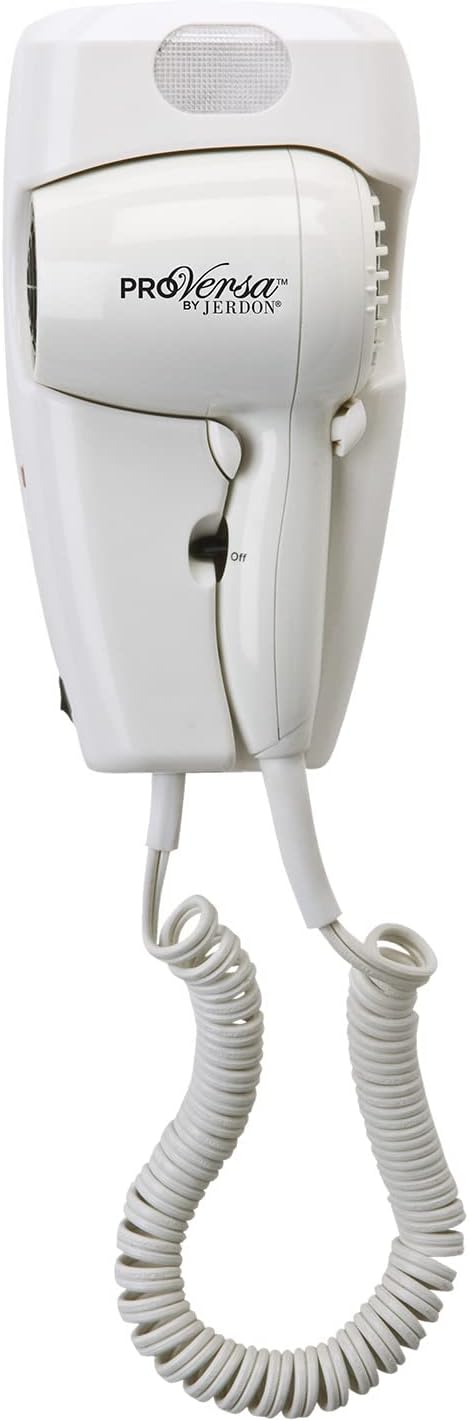 Jerdon Wall-Mount Hair Dryer by Jerdon