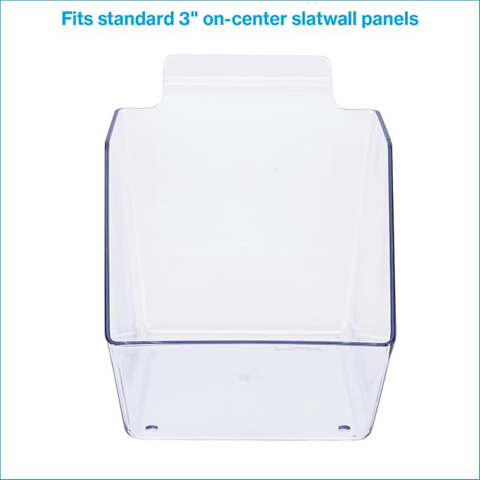 SSWBasics Clear Plastic Dump Bin - Image 2