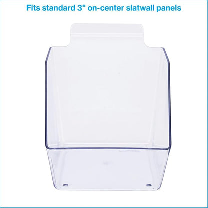 SSWBasics Clear Plastic Dump Bin - Image 2