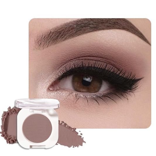 Brown Taupe Single Eyeshadow Makeup, Neutral Powde Eye Shadow by HHLTOH