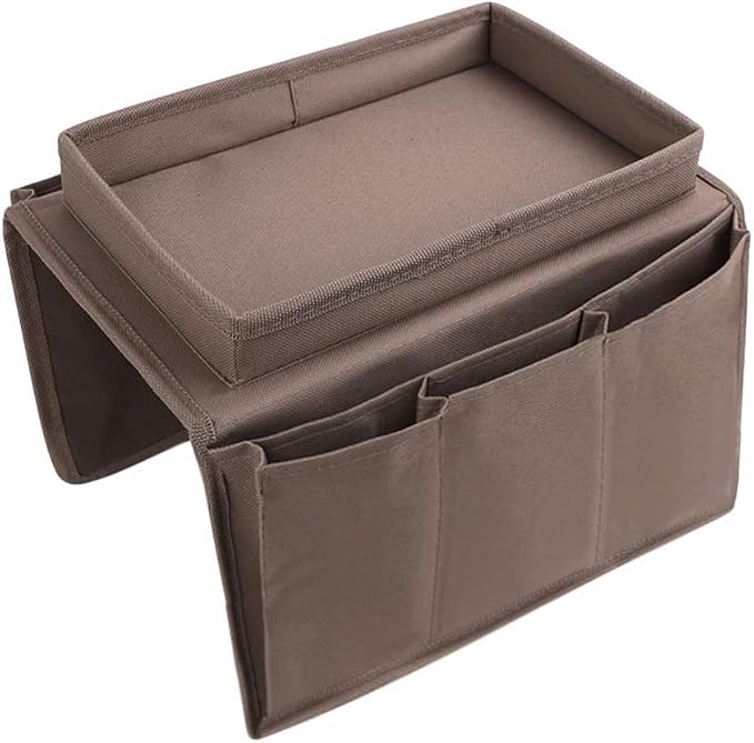 Sofa Armrest Organizer with Cup Holder No-Slip Couch Sofa Armrest Organiser - Image 4