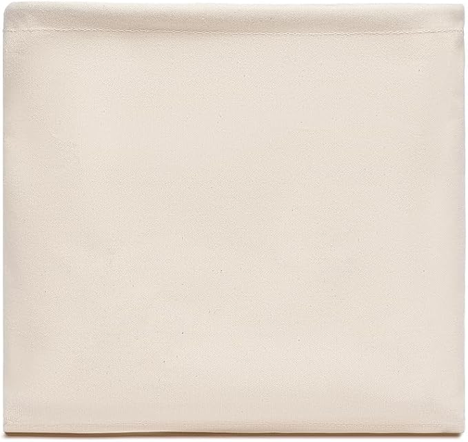Foldable Storage Bins with Lids Cotton Canvas Rectangular Storage Box Ideal - Image 9
