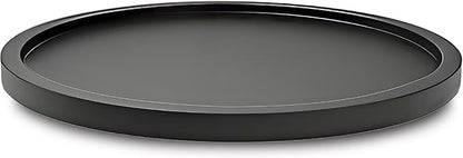 14" Black Bamboo Lazy Susan Organizer Kitchen Turntable by AUAM